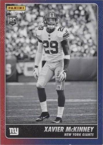 2020 Panini Instant NFL Xavier McKinney #BW22