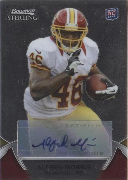 2012 Bowman Sterling Alfred Morris #117