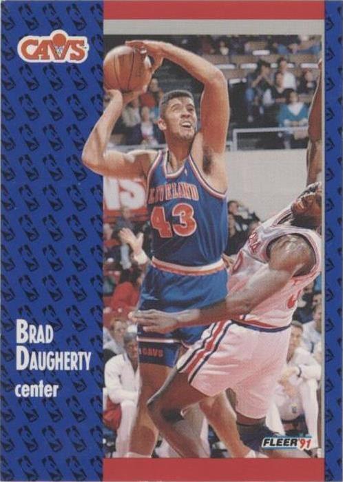 Fleer Tony's Pizza 1991-92 - Brad Daugherty #S-82