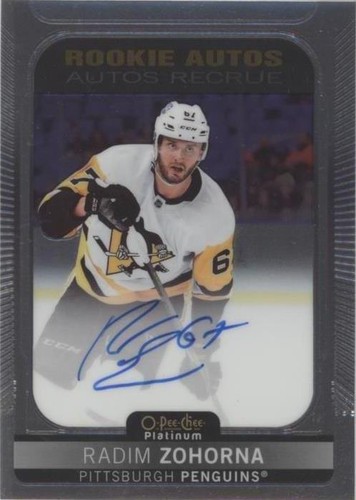 2021-22 O-Pee-Chee Platinum - Radim Zohorna #R-RZ