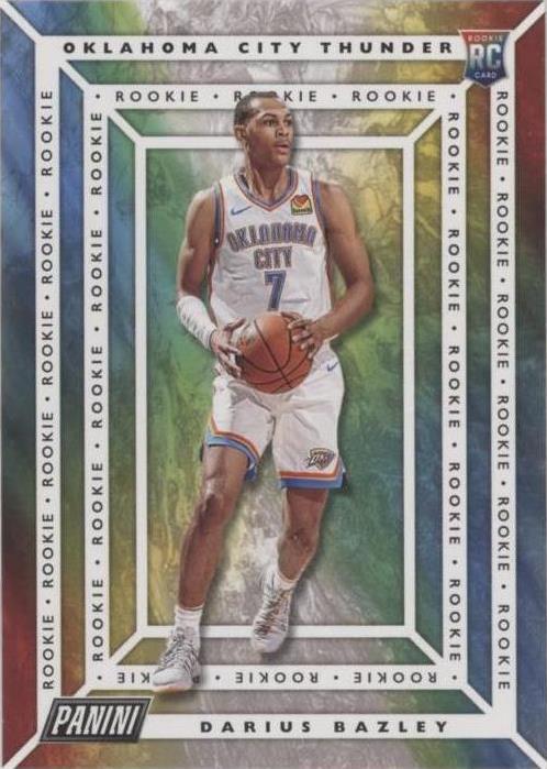 2019-20 Panini Player of the Day - Darius Bazley #80