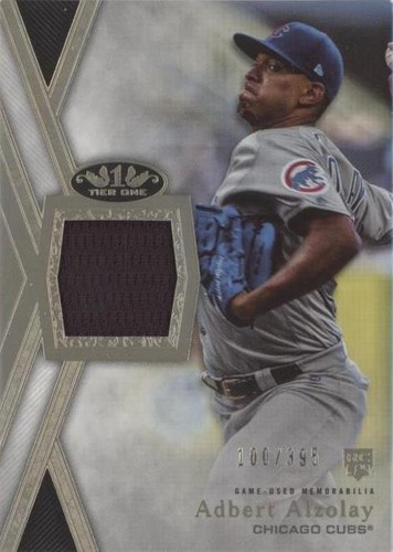 2020 Topps Tier One - Adbert Alzolay #T1R-AAL