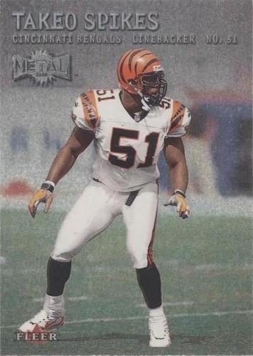 2000 Fleer Metal Takeo Spikes #53