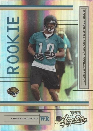 2004 Playoff Absolute Memorabilia Ernest Wilford #177