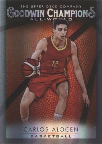 2021 Upper Deck Goodwin Champions - Carlos Alocen #GB-9