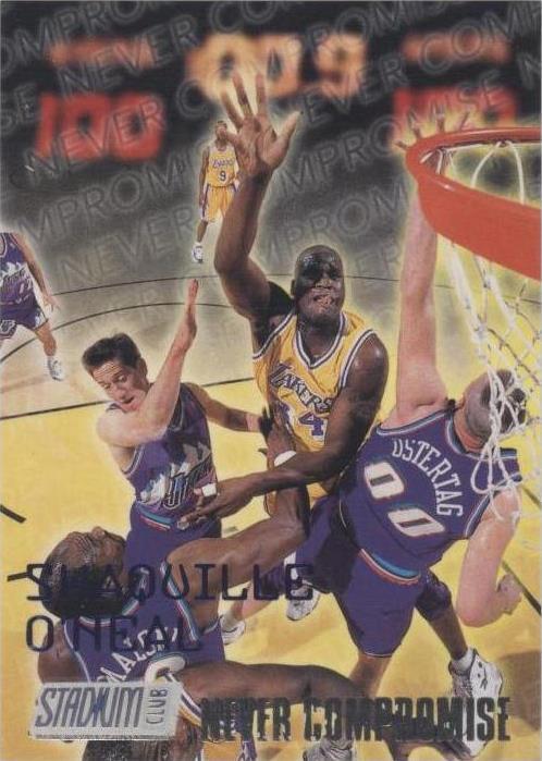 1997-98 Topps Stadium Club - Shaquille O'Neal #NC9