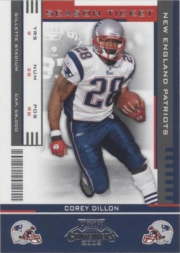 2005 Playoff Contenders Corey Dillon #57