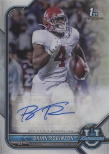 2021-22 Bowman University Brian Robinson Jr. #BCPA-BRO