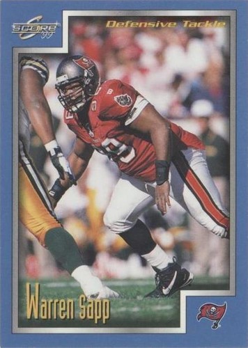 1999 Score Warren Sapp #21