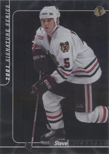 2000-01 In the Game Be A Player Signature Series - Steve Mccarthy #290