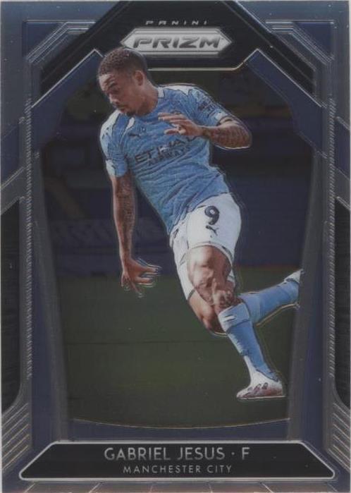2020-21 Panini Prizm Premier League Gabriel Jesus #105