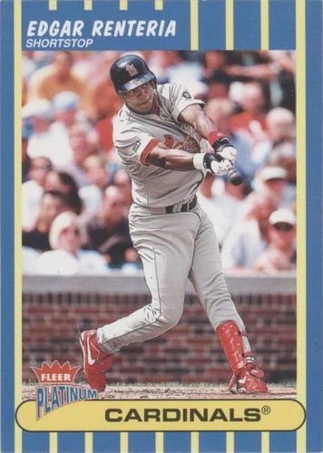2003 Fleer Platinum - Edgar Renteria #174