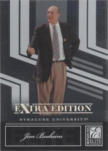 2007 Donruss Elite Extra Edition - Jim Boeheim #72