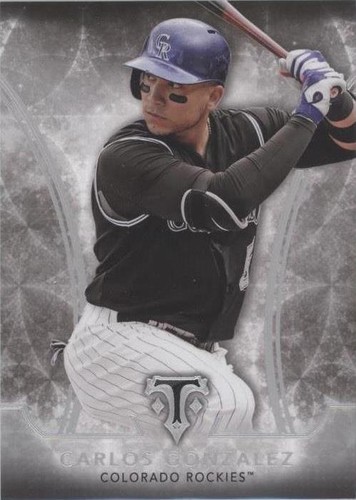 2015 Topps Triple Threads - Carlos Gonzalez #36