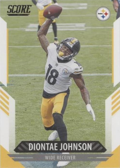 2021 Score Diontae Johnson #116
