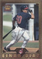 1997 Pacific Crown Collection Prism - Einar Diaz #GD-34