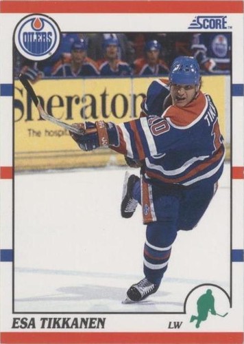 1990-91 Score - Esa Tikkanen #13