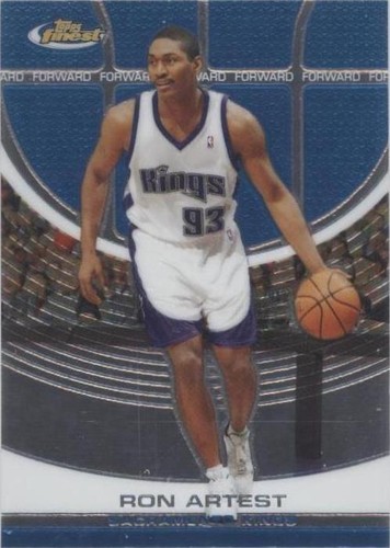 2005-06 Topps Finest - Metta World Peace #61