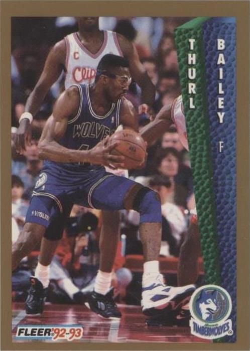 1992-93 Fleer - Thurl Bailey #131