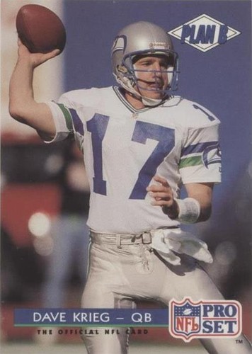 1992 Pro Set Dave Krieg #330