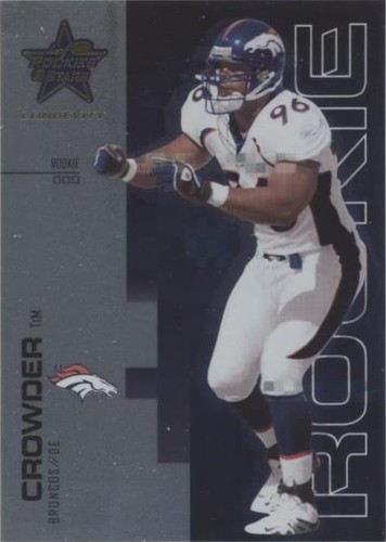 2007 Leaf Rookies & Stars Longevity Tim Crowder #183