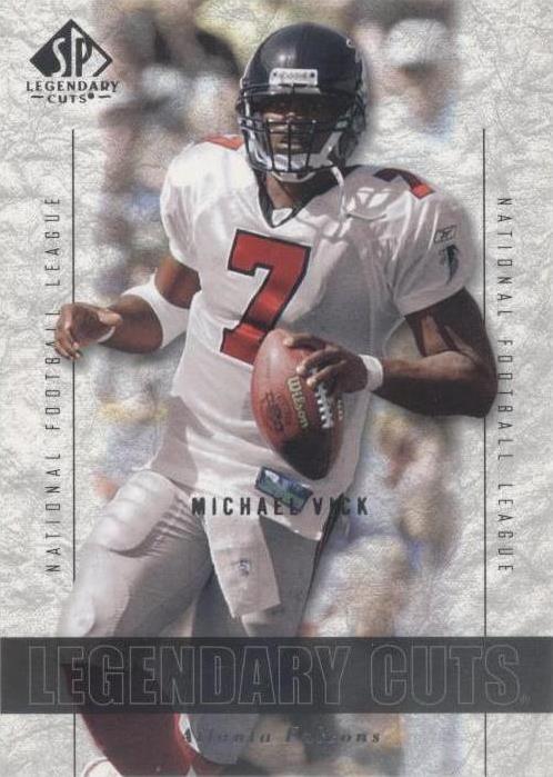 2002 SP Legendary Cuts Michael Vick #73