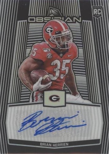 2020 Panini Obsidian Draft Picks Brian Herrien #83