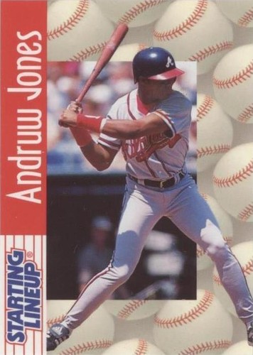 1997 Starting Lineup Cards - Andruw Jones #25