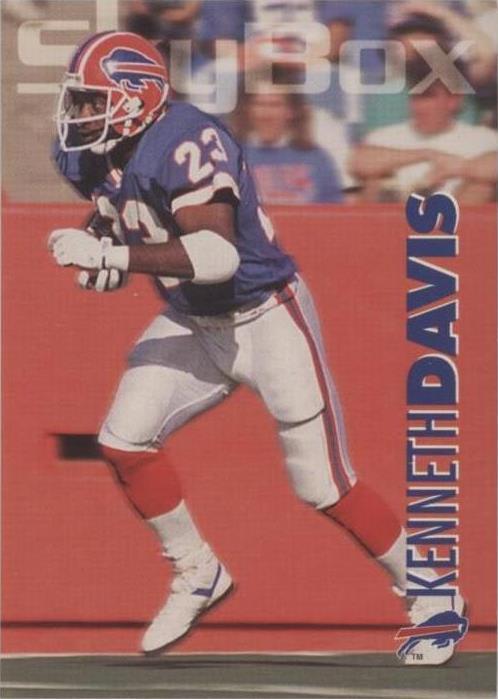 1993 Skybox Impact Kenneth Davis #17
