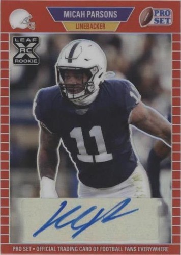 2021 Leaf Pro Set Metal Micah Parsons #PA-MP1