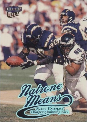 1999 Fleer Ultra Natrone Means #74