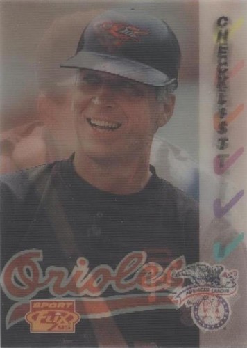 1995 Sportflix - Barry Bonds Cal Ripken #170