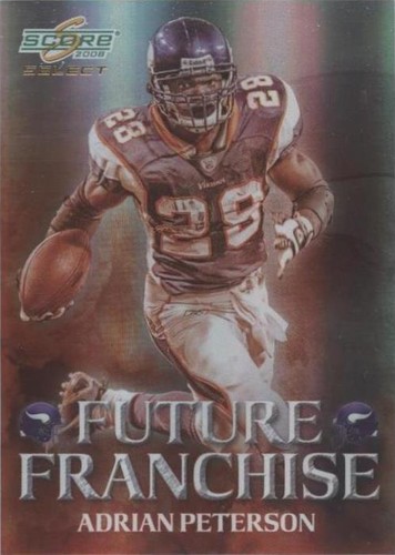 2008 Score Select Adrian Peterson #FF-4
