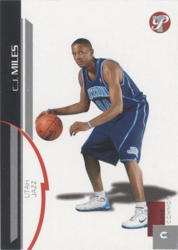 2005-06 Topps Pristine - C.J. Miles #125