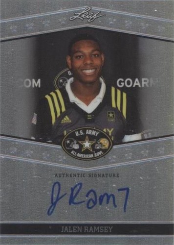 2013 Leaf Metal Draft Jalen Ramsey #ATA-JR1
