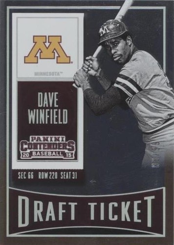 2015 Panini Contenders - Dave Winfield #32