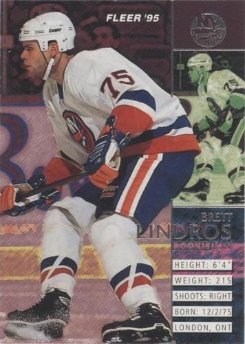 1994-95 Fleer - Brett Lindros #125