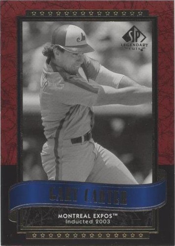 2003 SP Legendary Cuts - Gary Carter #17