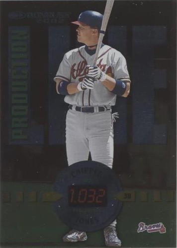 2002 Donruss - Chipper Jones #PL-49
