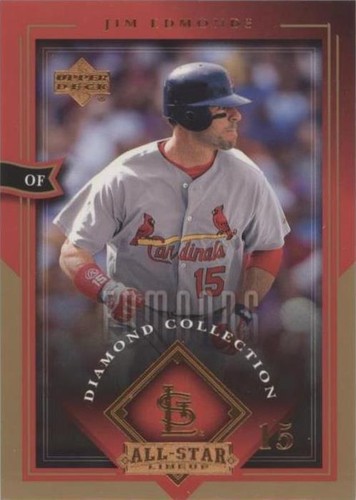 2004 Upper Deck Diamond Collection All-Star Lineup - Jim Edmonds #81