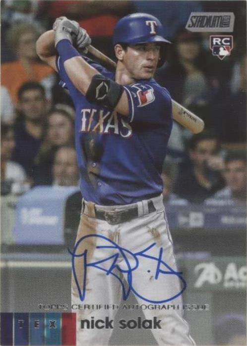 2020 Topps Stadium Club - Nick Solak #ANS