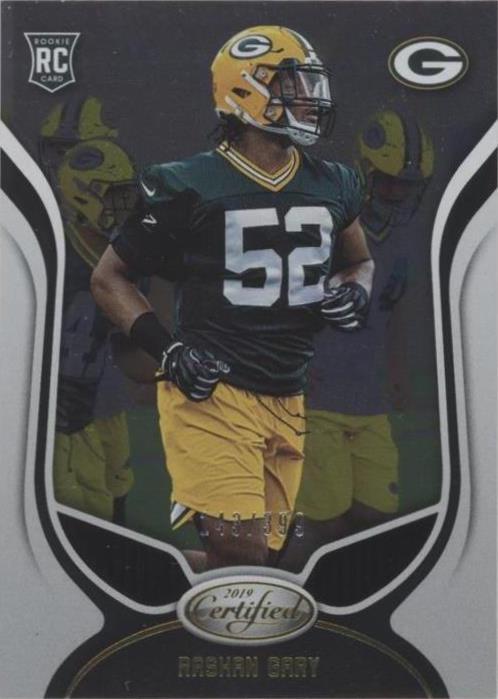 2019 Panini Certified Rashan Gary #141