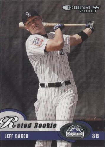 2003 Donruss - Jeff Baker #55