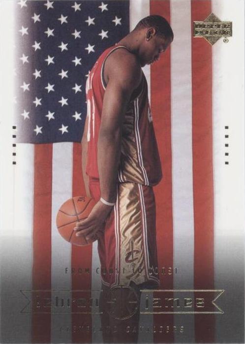 2003-04 cubierta superior - LeBron James #23