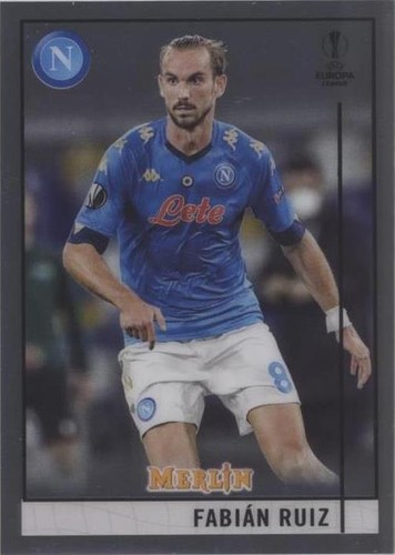 2020-21 Topps Merlin Collection Chrome UCL Fabian Ruiz #81