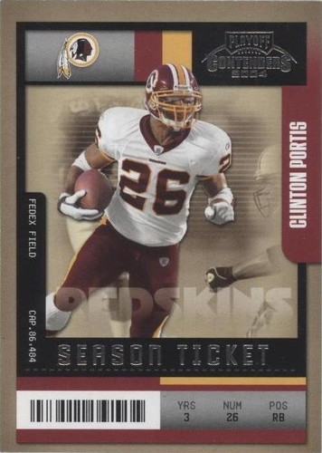 2004 Playoff Contenders Clinton Portis #97