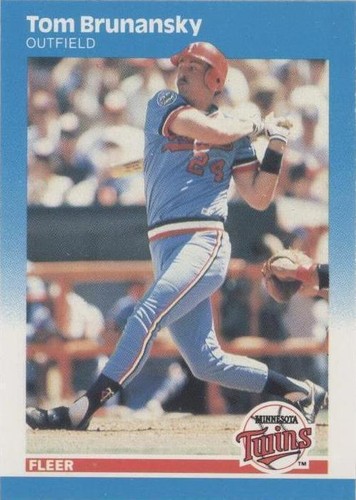 1987 Fleer - Tom Brunansky #537