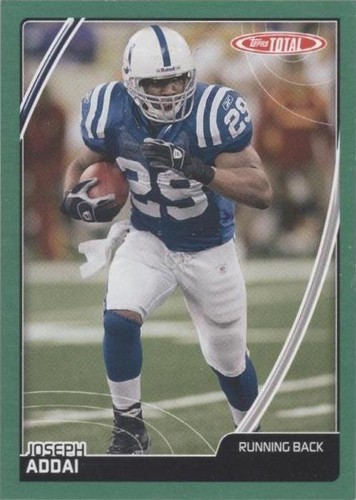 2007 Topps Total Joseph Addai #304