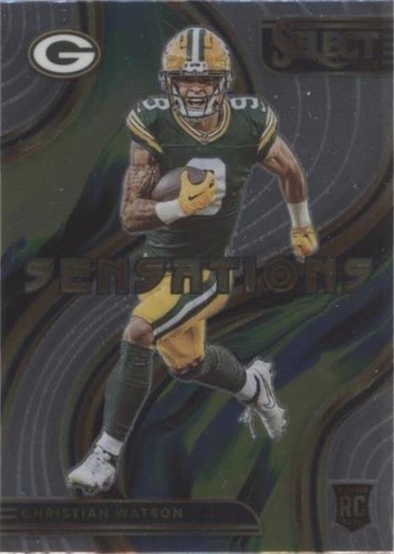 2022 Panini Select Christian Watson #SEN-25