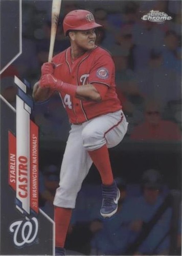 2020 Topps Chrome Update Series - Starlin Castro #U-42